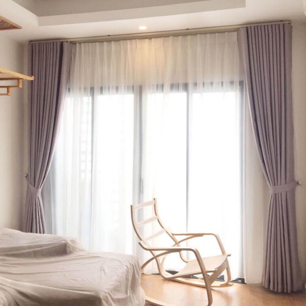 Rèm vải 2 lớp sang trọng